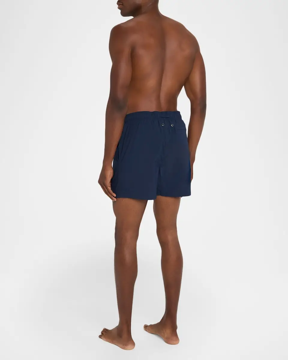 Bugatchi Men's Cruz Mid-Length Swim Trunks | Thumbnail 3