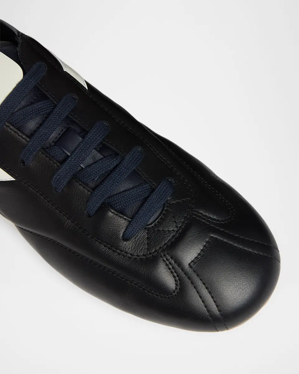 Alexander McQueen Men's Boxe Nappa Leather Low-Top Sneakers | Thumbnail 5 Alexander McQueen Men's Boxe Nappa Leather Low-Top Sneakers | Thumbnail 5