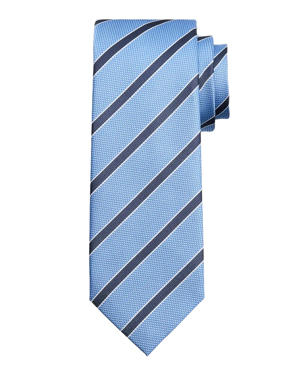 Isaia Men's Diagonal Stripe Silk Tie