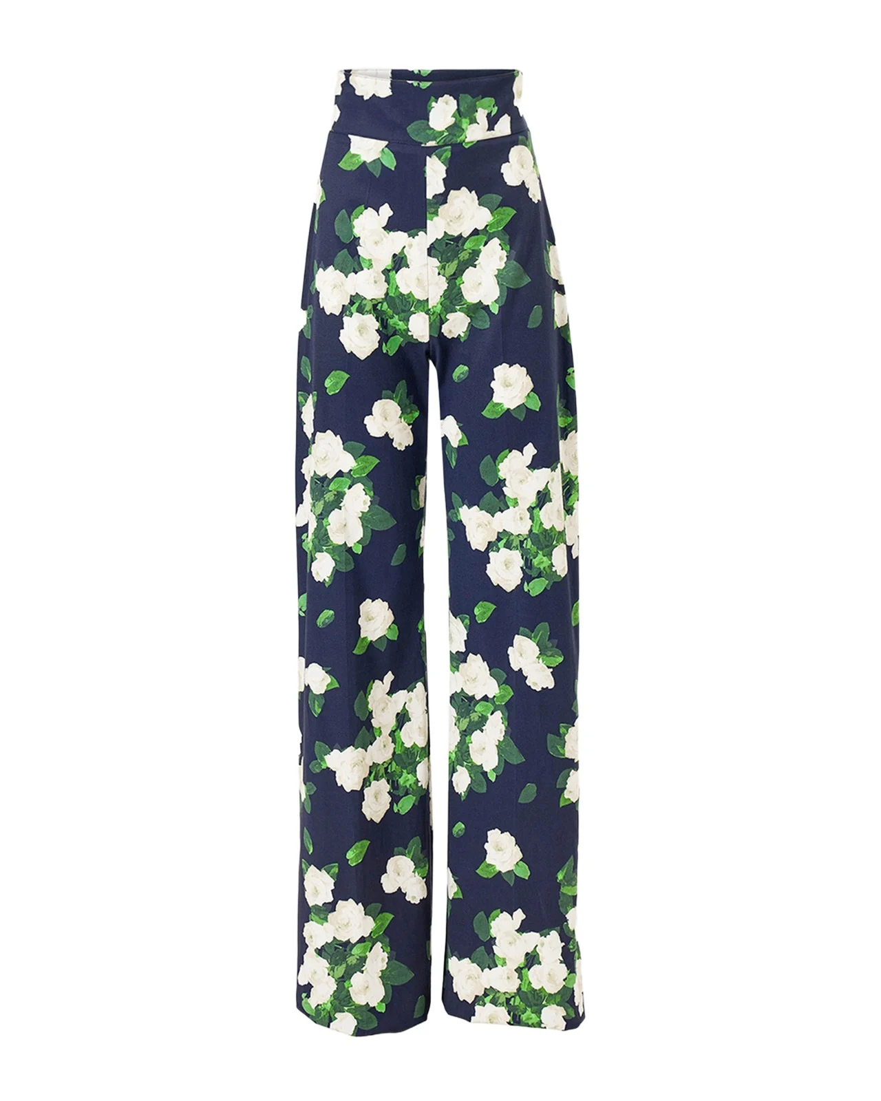 Diane High-Rise Floral Wide-Leg Pants Diane High-Rise Floral Wide-Leg Pants