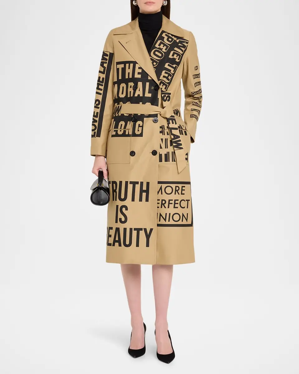 Libertine Democracy Lean Trench Coat | Thumbnail 2