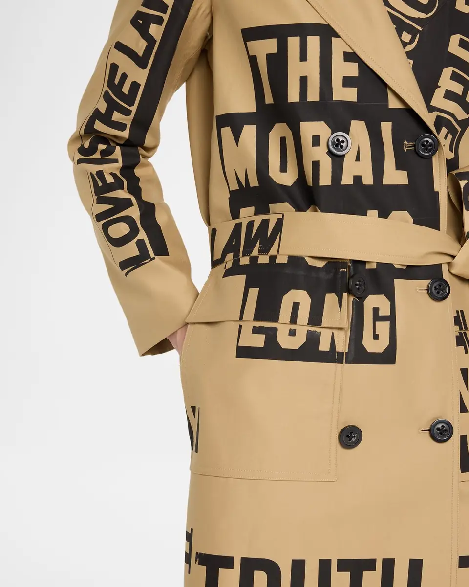 Libertine Democracy Lean Trench Coat | Thumbnail 5