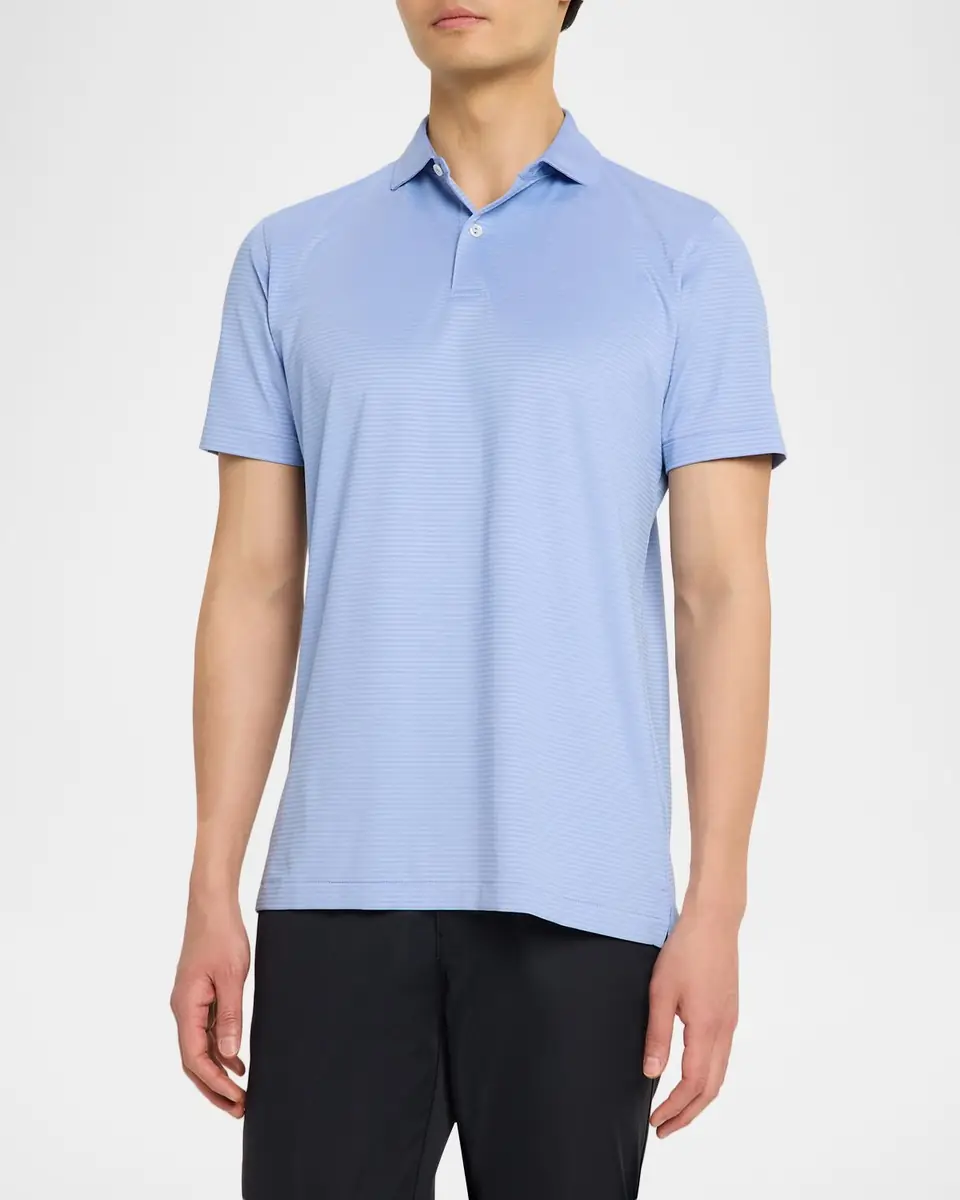 Peter Millar Men's Crown Crafted Empire Performance Jersey Polo Shirt | Thumbnail 4 Peter Millar Men's Crown Crafted Empire Performance Jersey Polo Shirt | Thumbnail 4