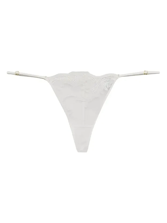 Voltaire Scrollwork Lace G-String