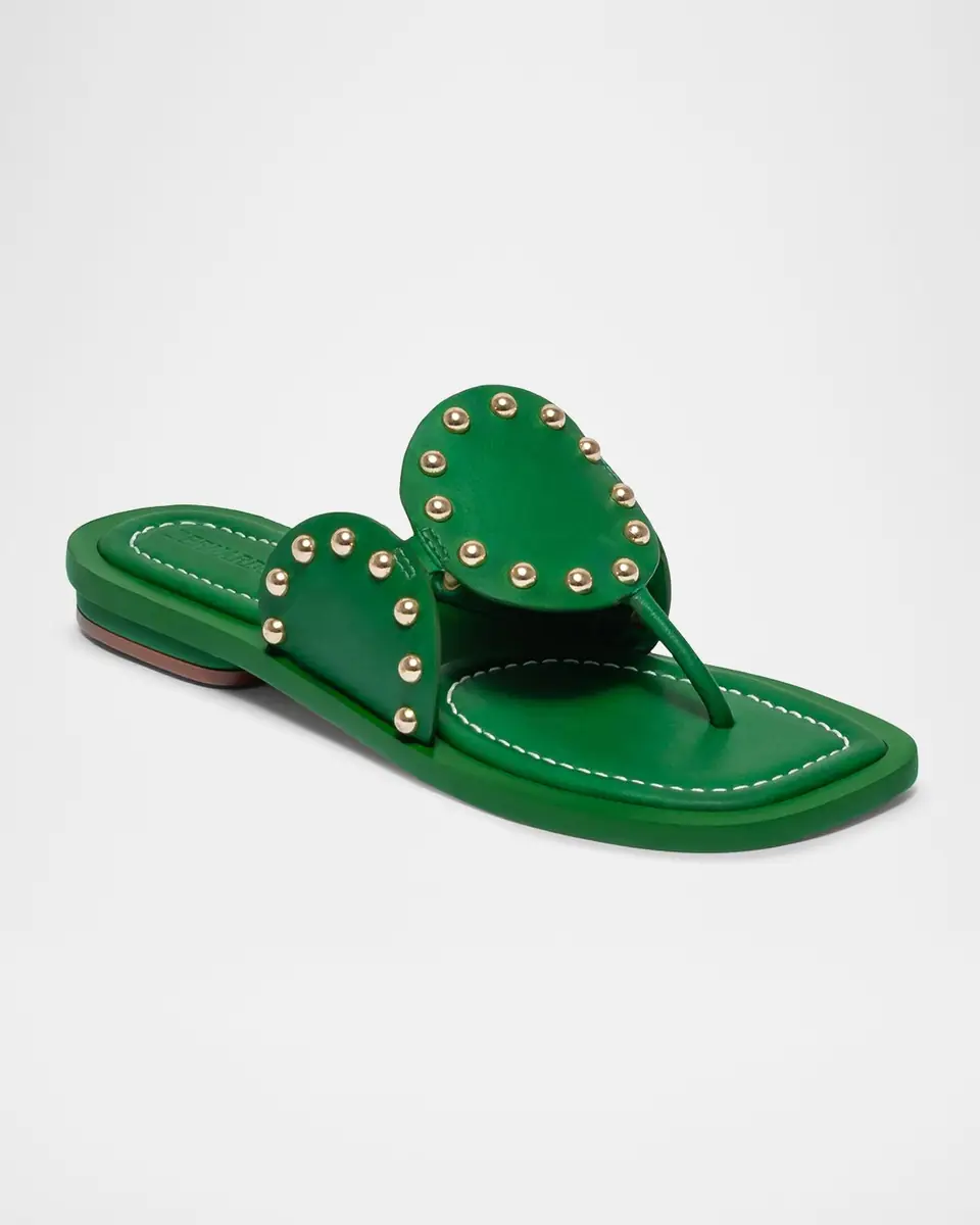 Bernardo Agartha Studded Leather Thong Sandals | Thumbnail 2 Bernardo Agartha Studded Leather Thong Sandals | Thumbnail 2