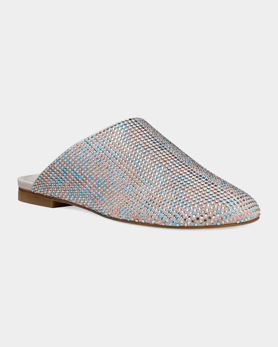 Stuart Weitzman Talia Shine Suede Mules | Thumbnail 5 Stuart Weitzman Talia Shine Suede Mules | Thumbnail 5