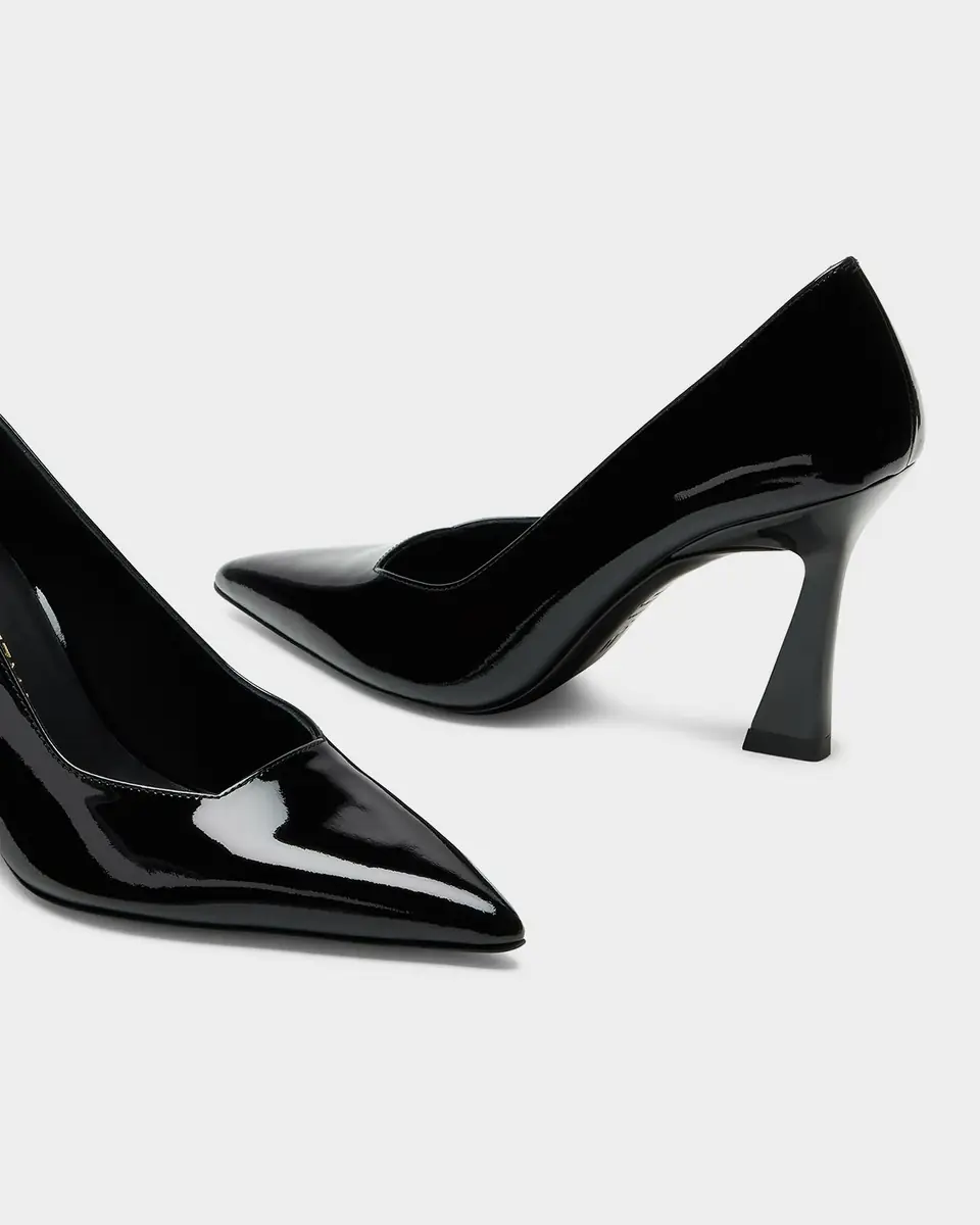 Stuart Weitzman 85mm Vinnie Patent Leather Pumps | Thumbnail 3 Stuart Weitzman 85mm Vinnie Patent Leather Pumps | Thumbnail 3
