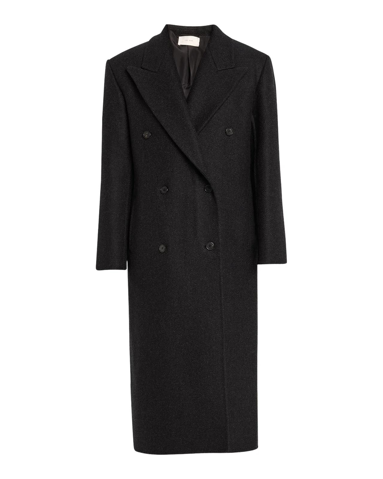 Hariet Double-Breasted Wool-Cashmere Long Coat Hariet Double-Breasted Wool-Cashmere Long Coat
