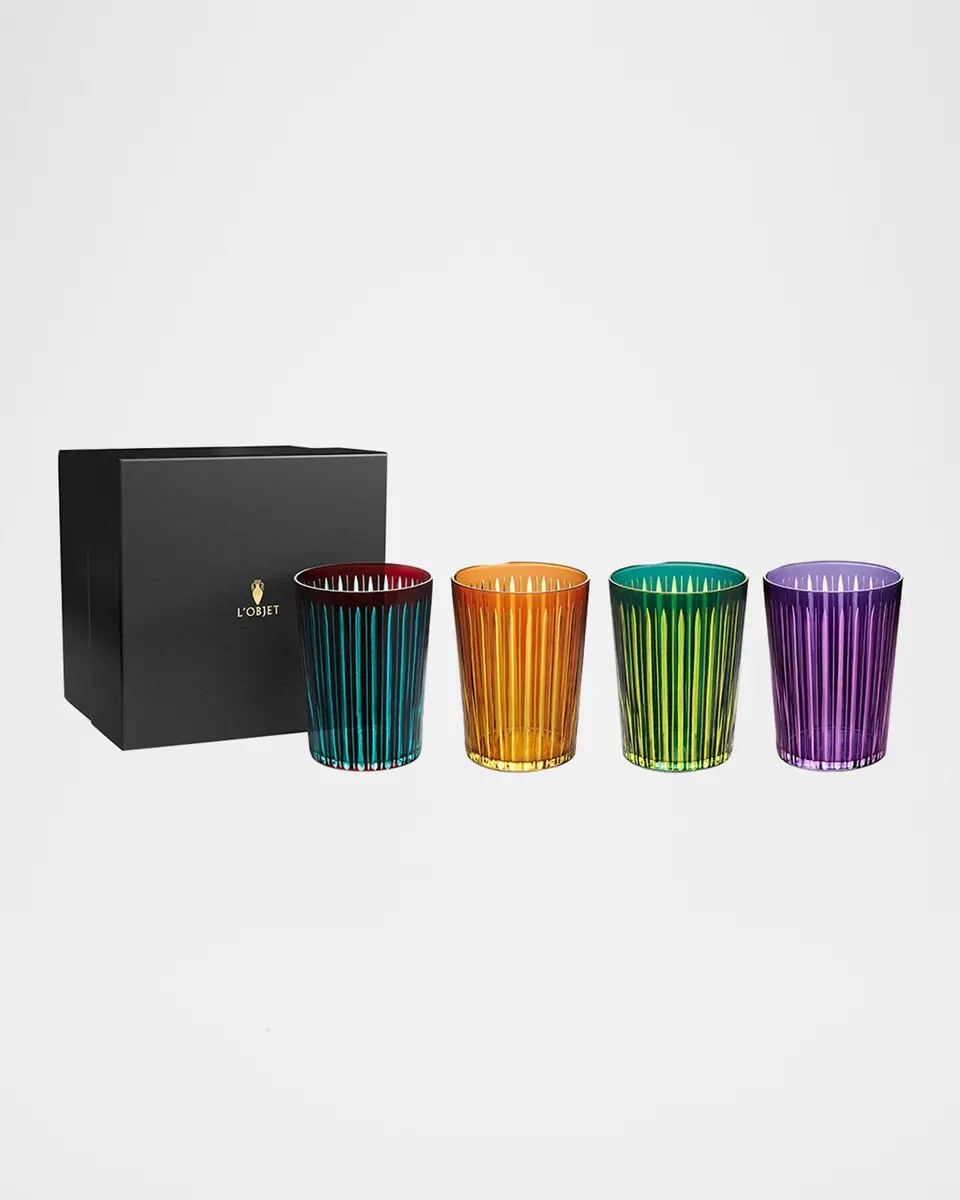 L'Objet Prism 17 oz. Highball Glasses, Set of 4 | Thumbnail 2 L'Objet Prism 17 oz. Highball Glasses, Set of 4 | Thumbnail 2