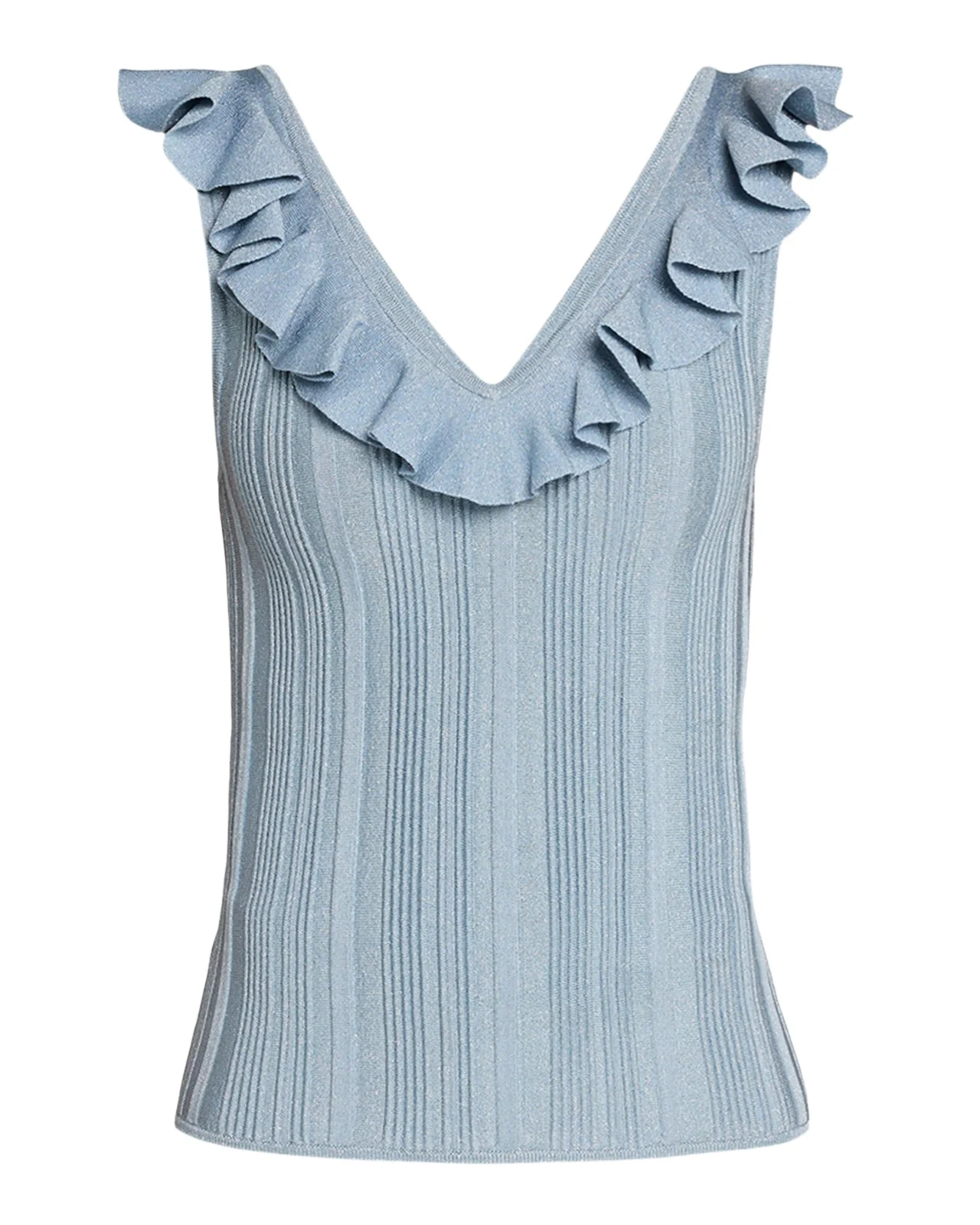 Zimmermann Aster Metallic Frill Top