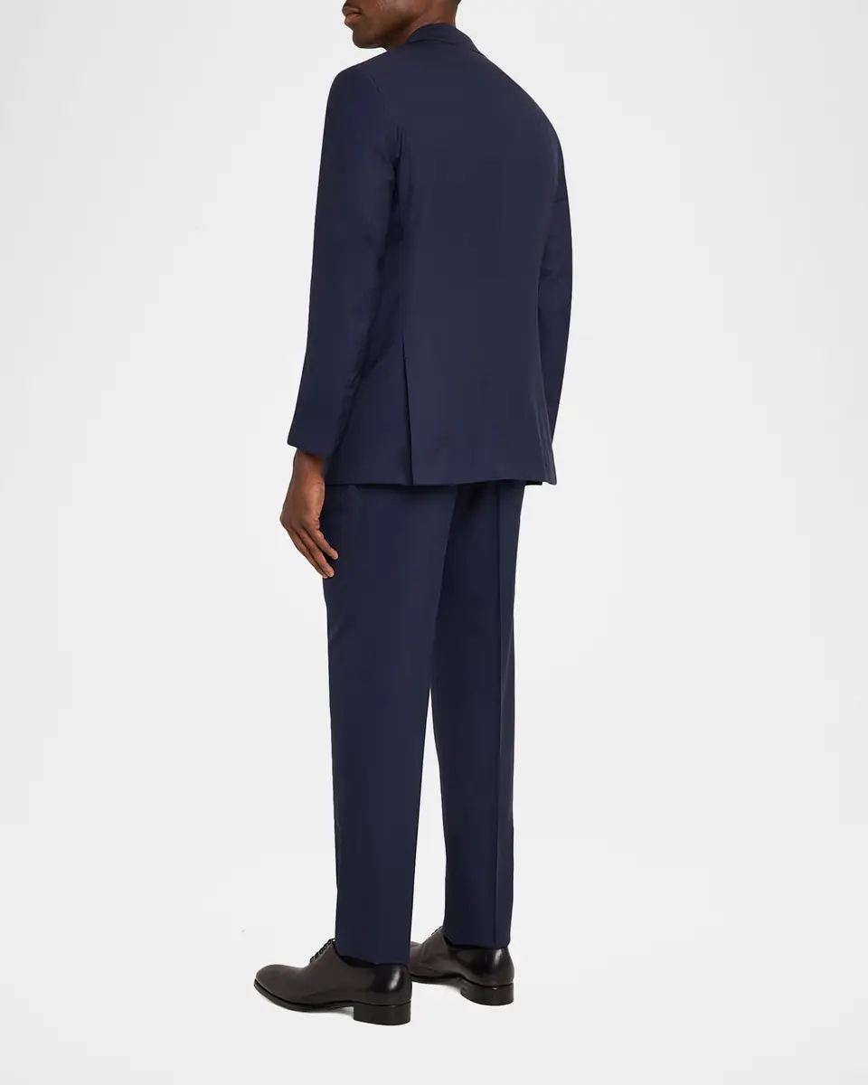 Kiton Men's Mini-Check Wool Modern Fit Two-Piece Suit | Thumbnail 3 Kiton Men's Mini-Check Wool Modern Fit Two-Piece Suit | Thumbnail 3