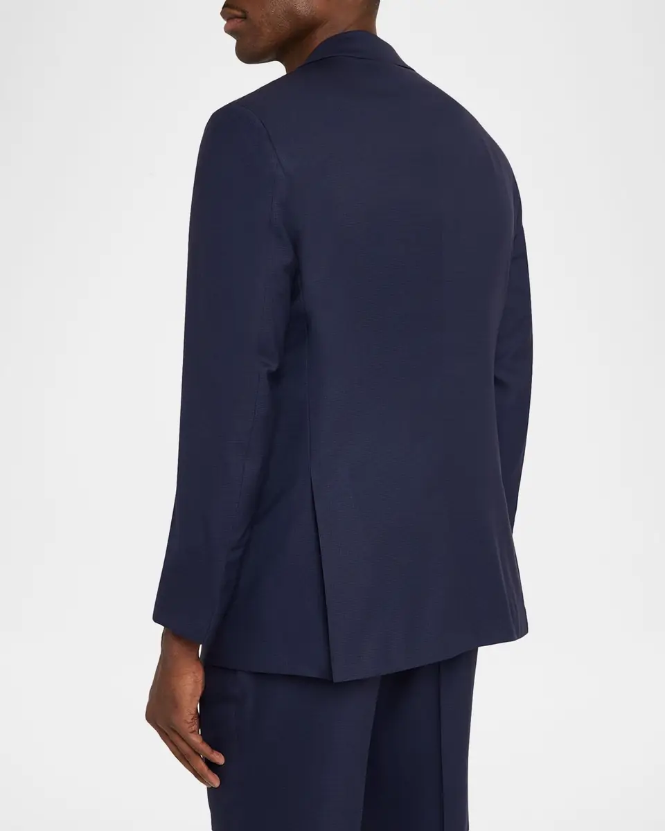 Kiton Men's Mini-Check Wool Modern Fit Two-Piece Suit | Thumbnail 5 Kiton Men's Mini-Check Wool Modern Fit Two-Piece Suit | Thumbnail 5