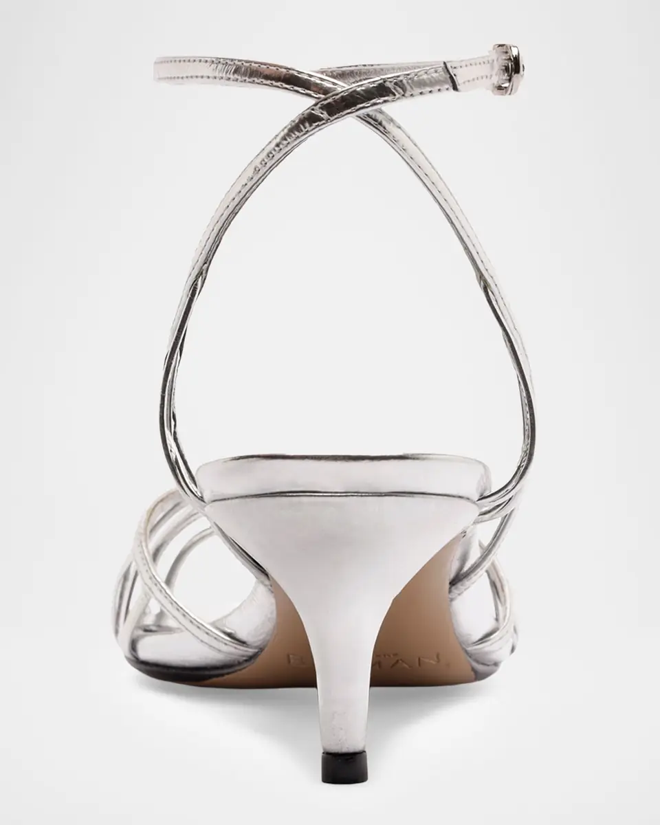 Alexandre Birman 50mm Solene Metallic Leather Sandals | Thumbnail 5