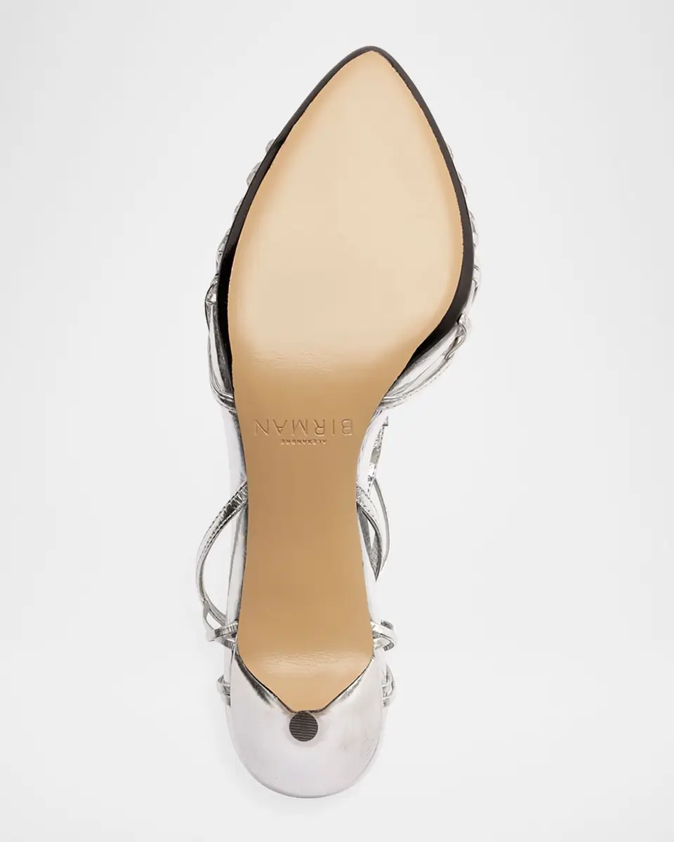 Alexandre Birman 50mm Solene Metallic Leather Sandals | Thumbnail 7