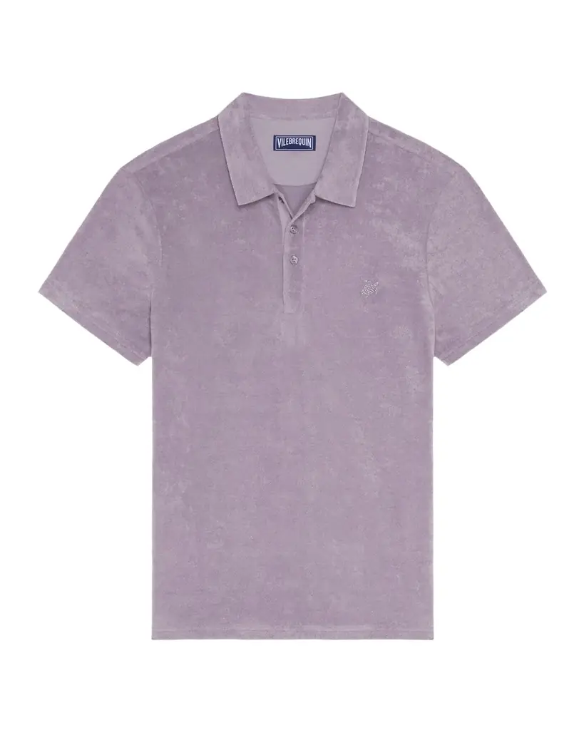 Vilebrequin Men's Organic Terry Polo Shirt | Image 1 Vilebrequin Men's Organic Terry Polo Shirt | Image 1