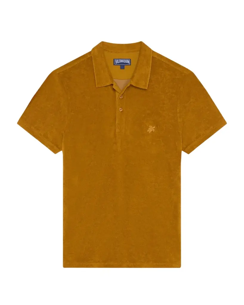 Vilebrequin Men's Organic Terry Polo Shirt | Image 1 Vilebrequin Men's Organic Terry Polo Shirt | Image 1