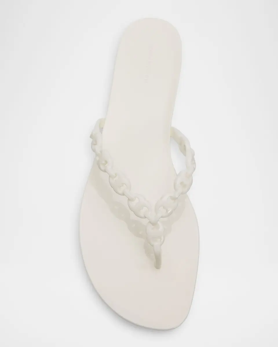 Tory Burch Gemini Link Jelly Thong Sandals | Thumbnail 6 Tory Burch Gemini Link Jelly Thong Sandals | Thumbnail 6