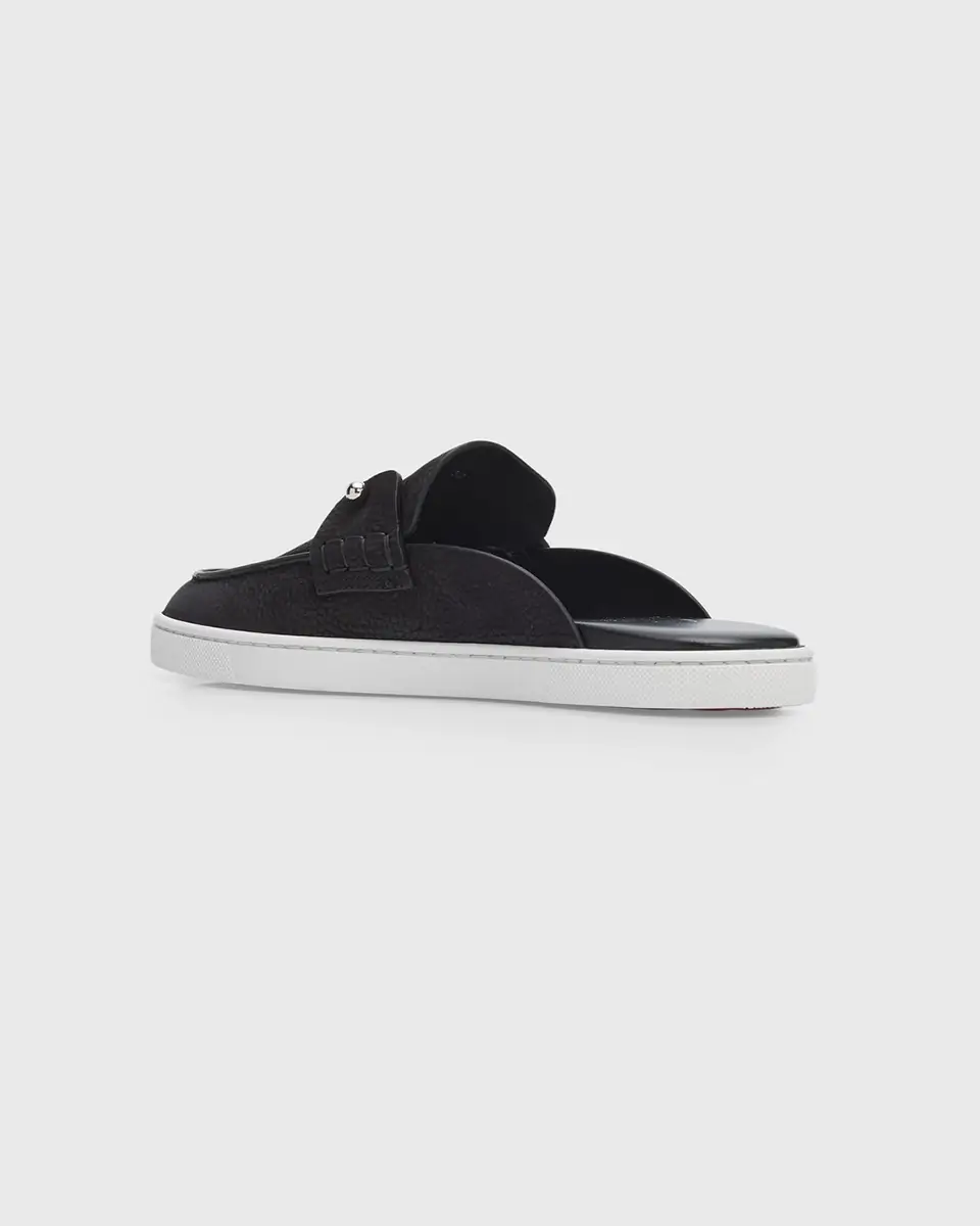 Christian Louboutin Chanme Donna Leather Boat Shoe Mules | Thumbnail 4 Christian Louboutin Chanme Donna Leather Boat Shoe Mules | Thumbnail 4