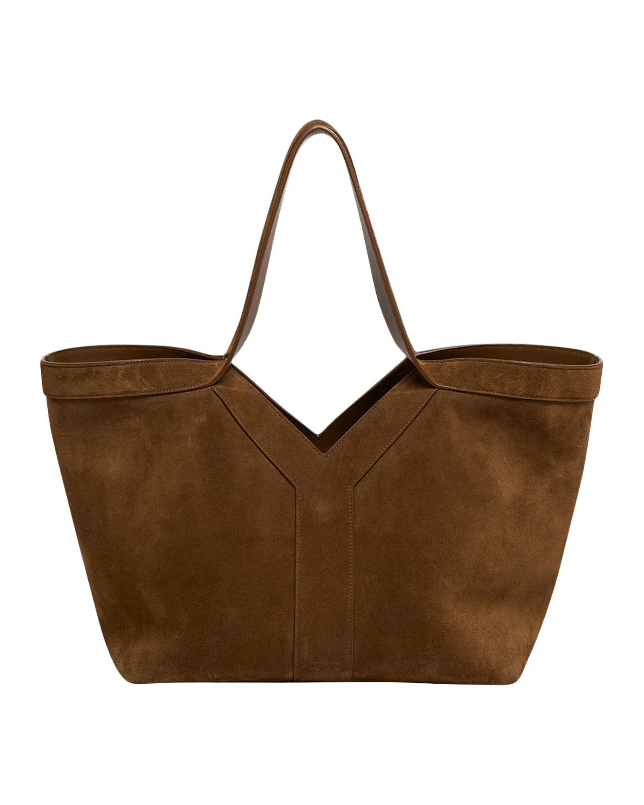Y Medium Tote Bag in Suede Y Medium Tote Bag in Suede