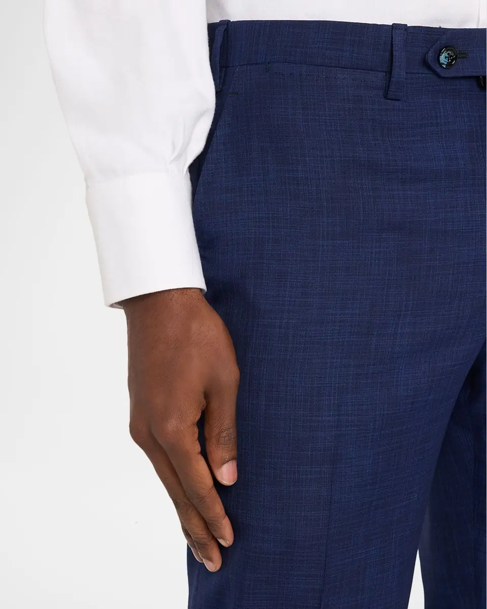 Kiton Men's Textured Check Wool and Silk Two-Piece Suit | Thumbnail 10 Kiton Men's Textured Check Wool and Silk Two-Piece Suit | Thumbnail 10