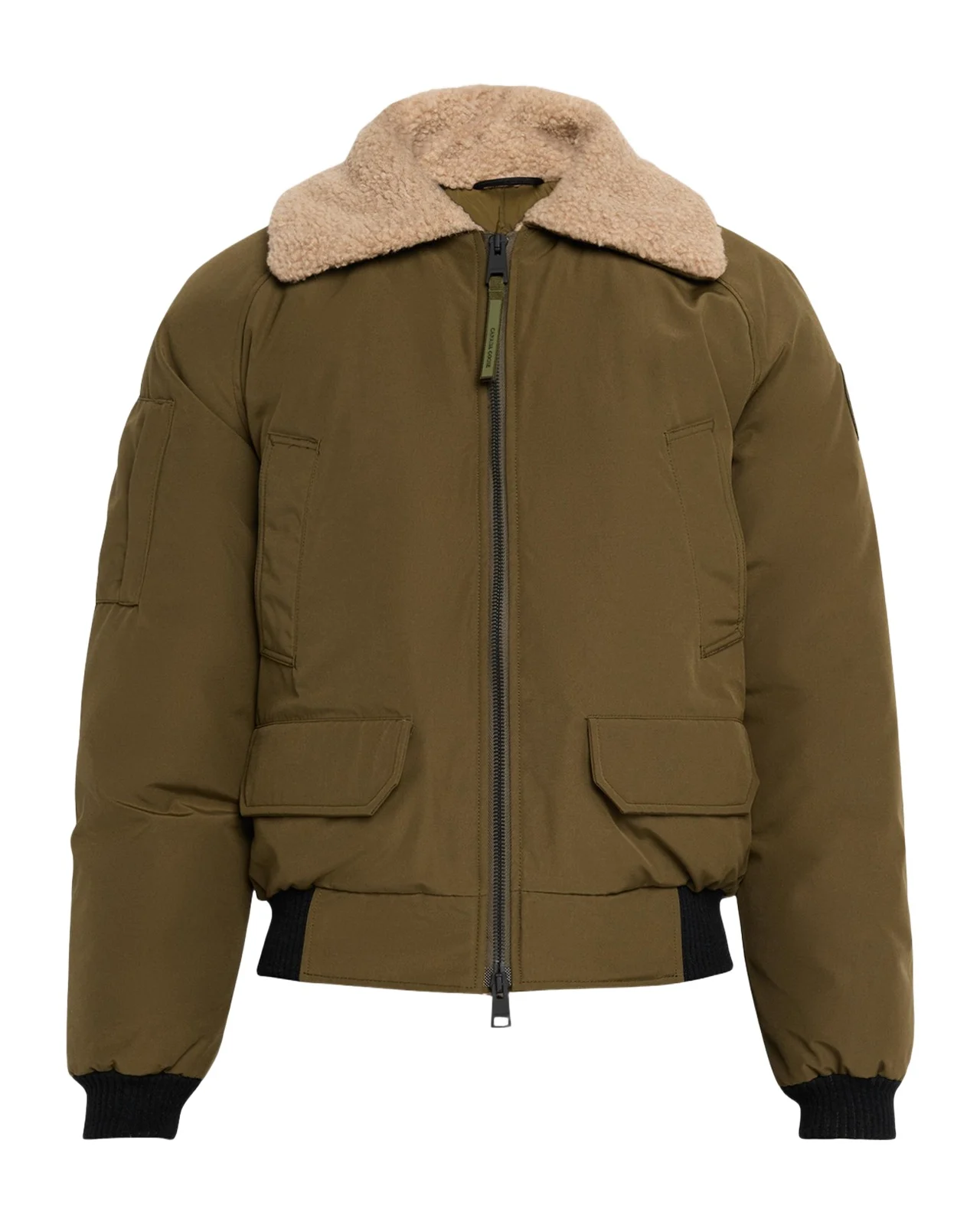 Canada Goose Men's Chilliwack Fleece-Collar Down Bomber Jacket