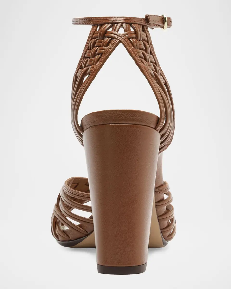 Alexandre Birman 90mm Lilian Woven Leather Sandals | Thumbnail 5 Alexandre Birman 90mm Lilian Woven Leather Sandals | Thumbnail 5