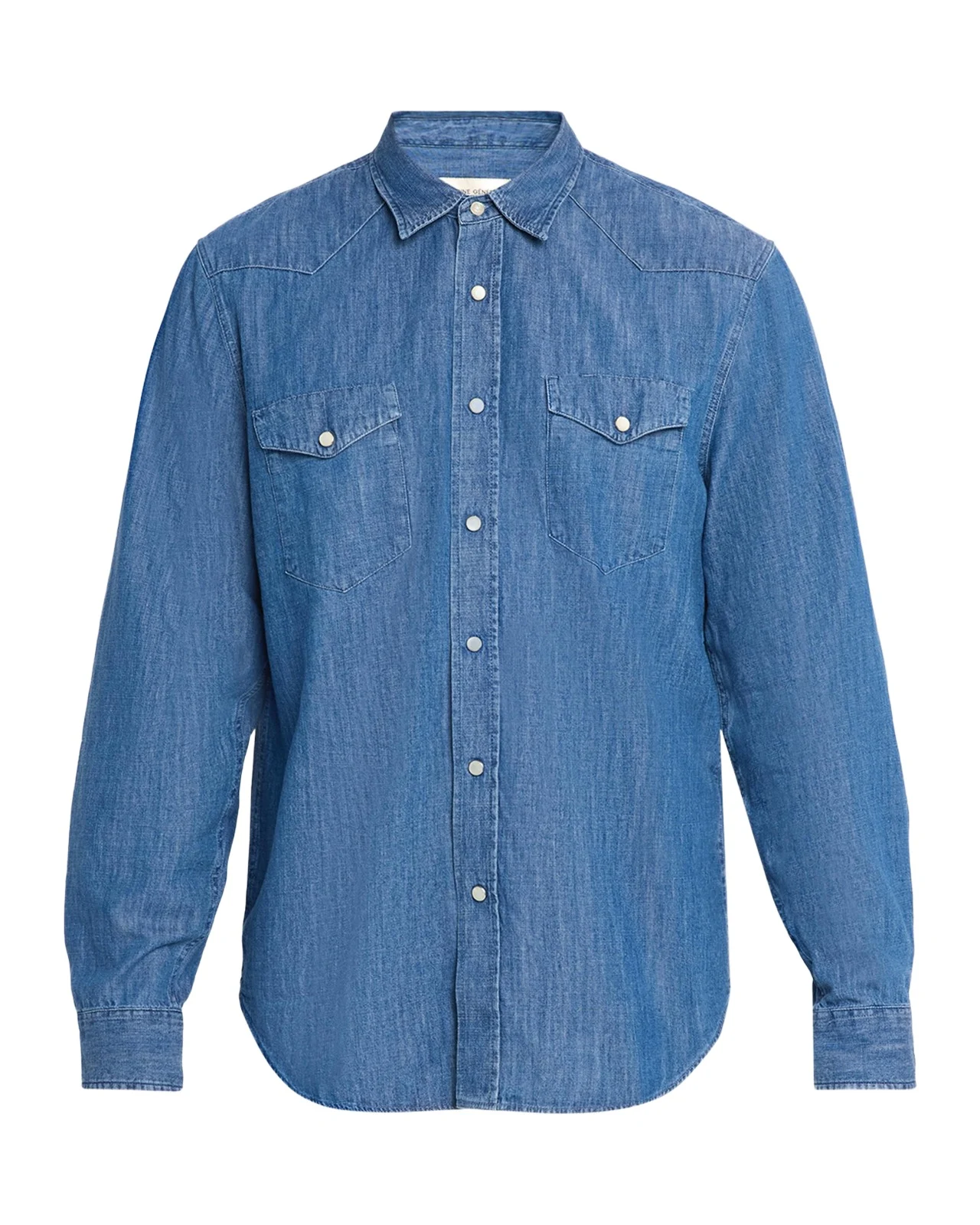 Men's Maverick Snap-Front Chambray Western Shirt Men's Maverick Snap-Front Chambray Western Shirt