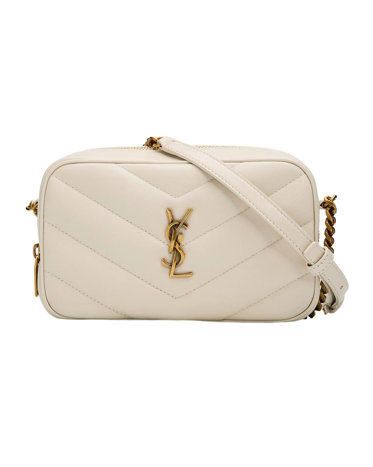 LouLou YSL Quilted Leather Camera Bag