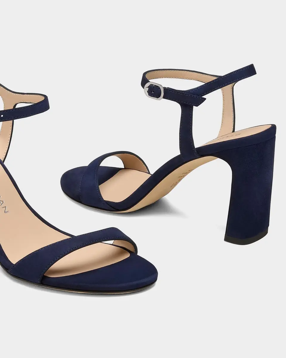 Stuart Weitzman 85mm Babette Suede Ankle-Strap Sandals | Thumbnail 2 Stuart Weitzman 85mm Babette Suede Ankle-Strap Sandals | Thumbnail 2