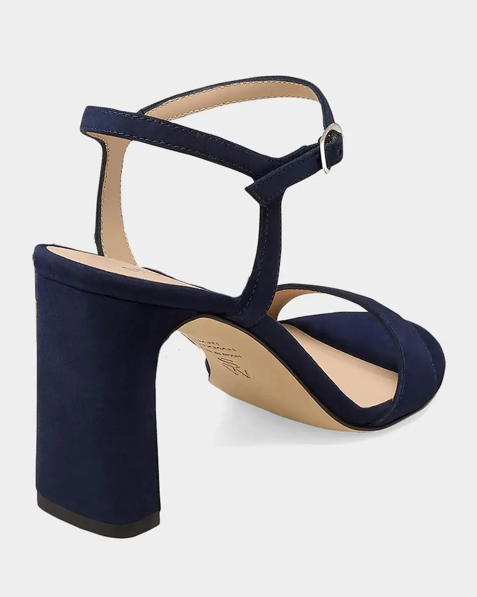 Stuart Weitzman 85mm Babette Suede Ankle-Strap Sandals | Thumbnail 3 Stuart Weitzman 85mm Babette Suede Ankle-Strap Sandals | Thumbnail 3