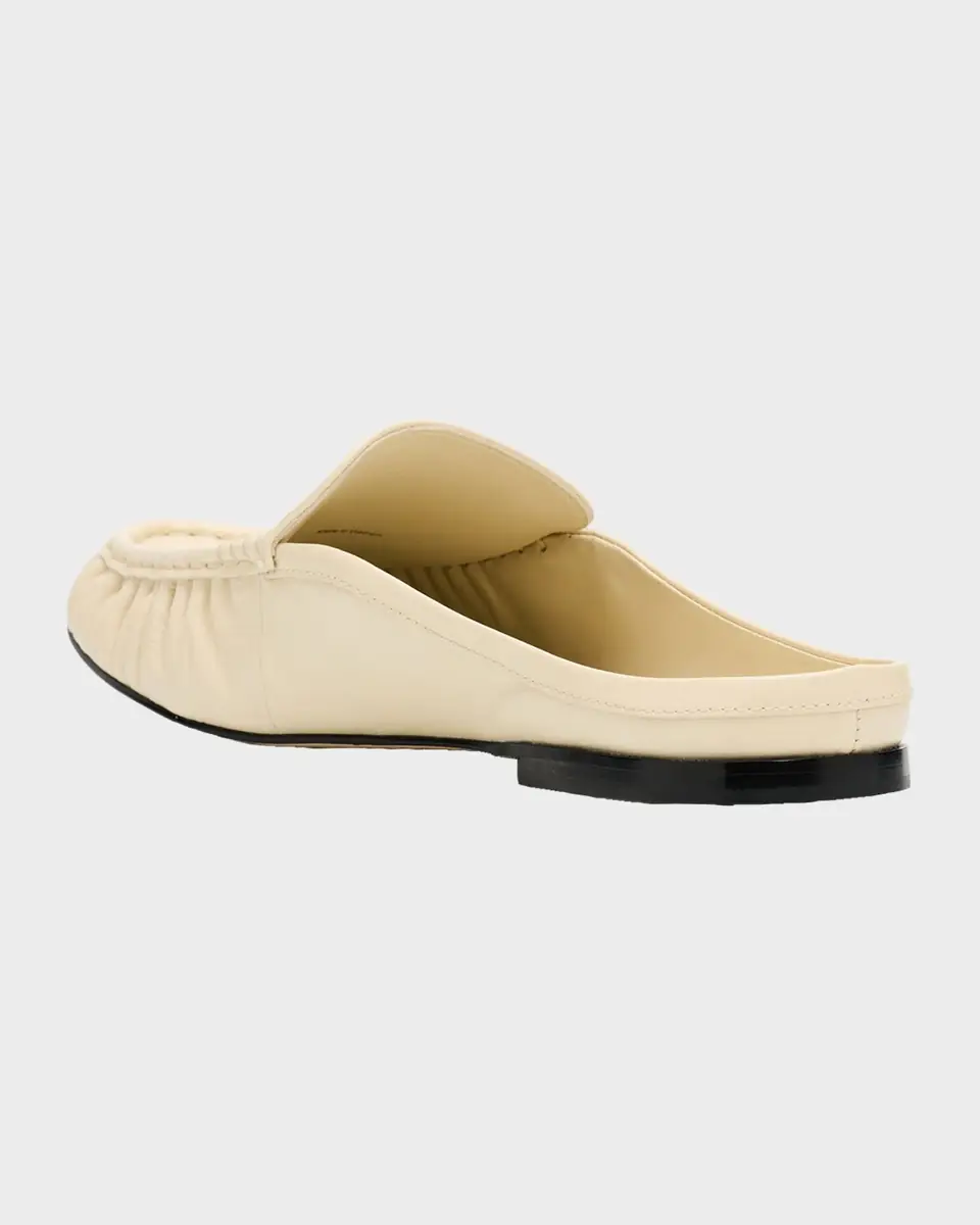 Vince Tevin Leather Loafer Mules | Thumbnail 4 Vince Tevin Leather Loafer Mules | Thumbnail 4