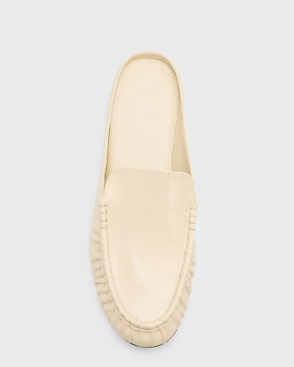 Vince Tevin Leather Loafer Mules | Thumbnail 6 Vince Tevin Leather Loafer Mules | Thumbnail 6
