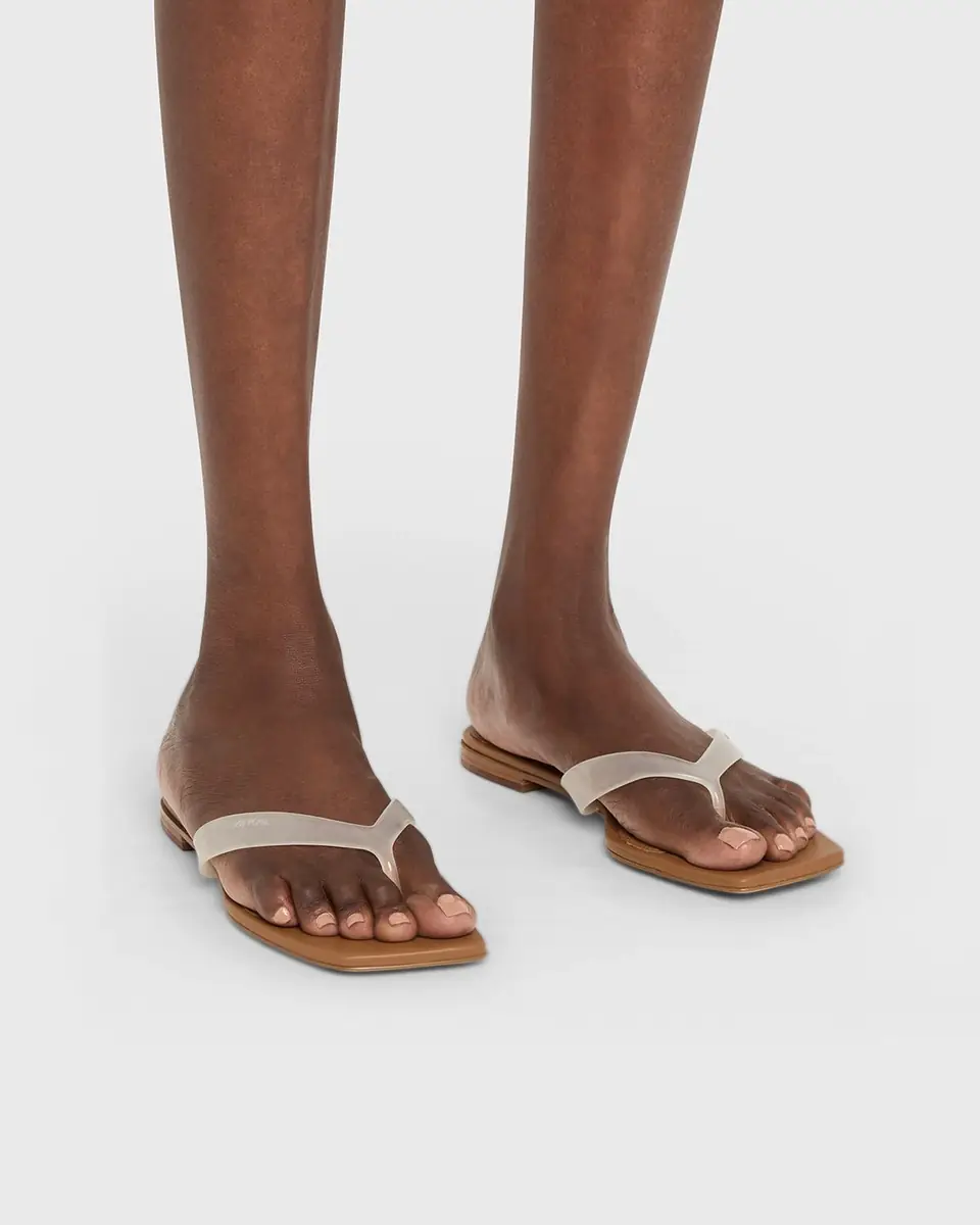 Vince San Juan Jelly Flat Thong Sandals | Thumbnail 2 Vince San Juan Jelly Flat Thong Sandals | Thumbnail 2
