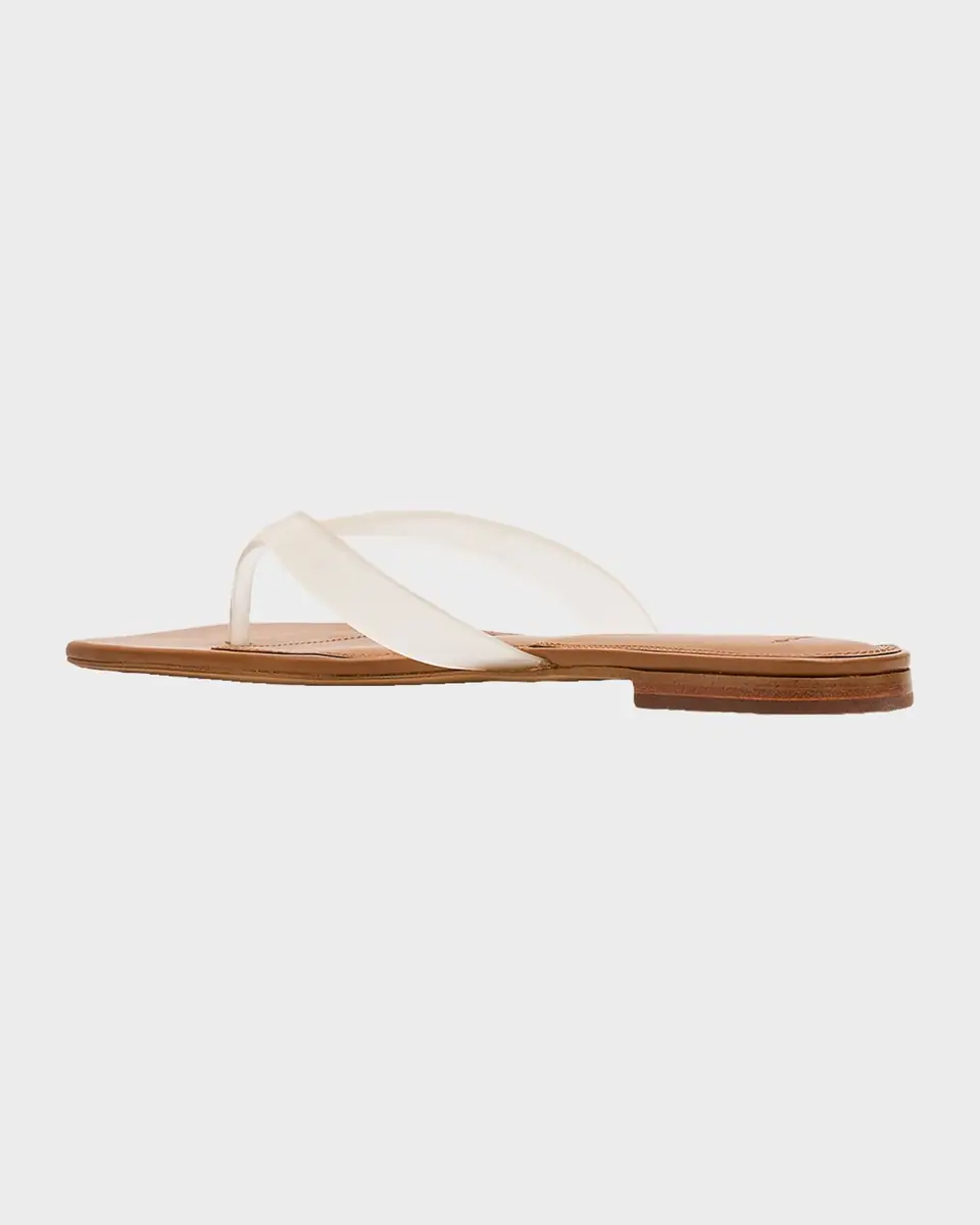 Vince San Juan Jelly Flat Thong Sandals | Thumbnail 4 Vince San Juan Jelly Flat Thong Sandals | Thumbnail 4