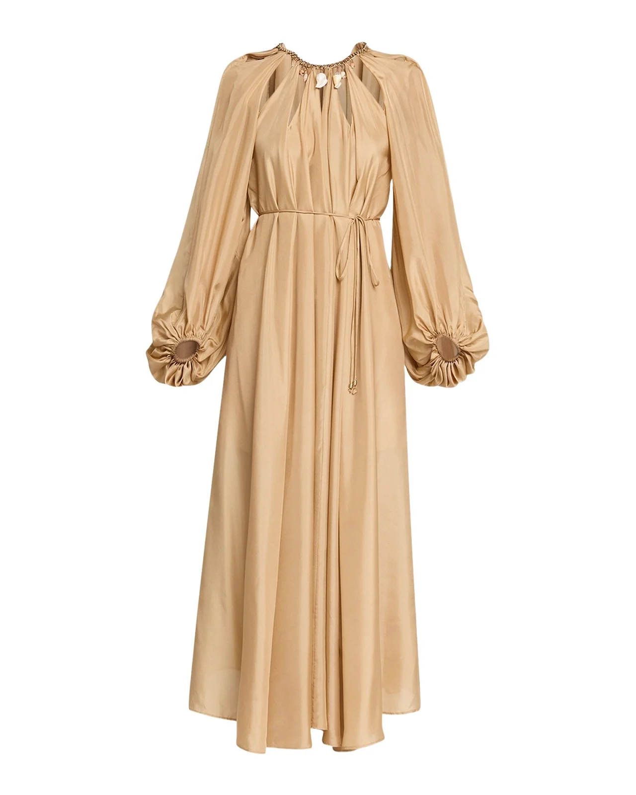 Mahon Silk Chain Maxi Dress