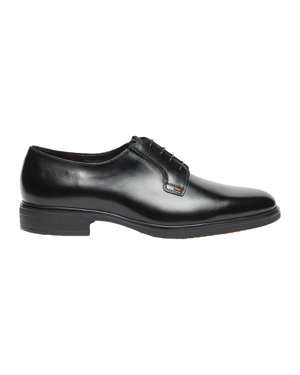 Santoni Men's Easy Collection Leather Rubber-Sole Derby Shoes | Thumbnail 3 Santoni Men's Easy Collection Leather Rubber-Sole Derby Shoes | Thumbnail 3