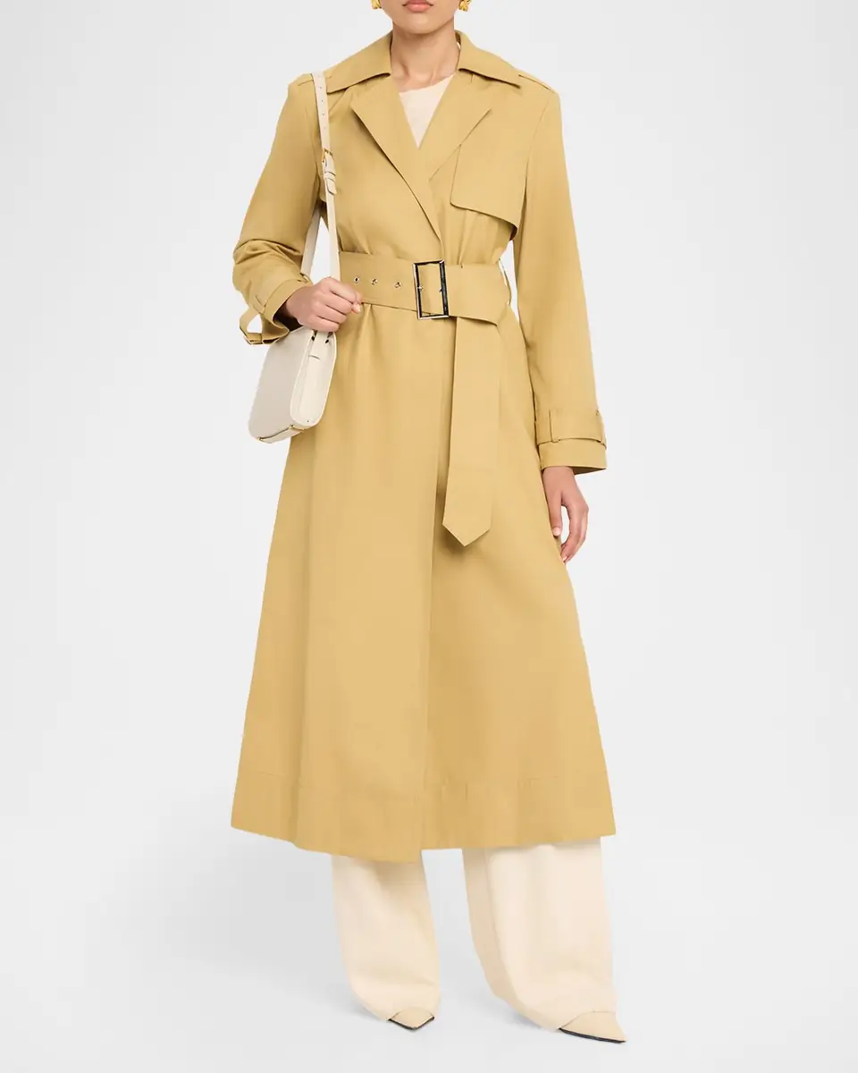 Toccin Declan Classic Belted Trench Coat | Thumbnail 2 Toccin Declan Classic Belted Trench Coat | Thumbnail 2