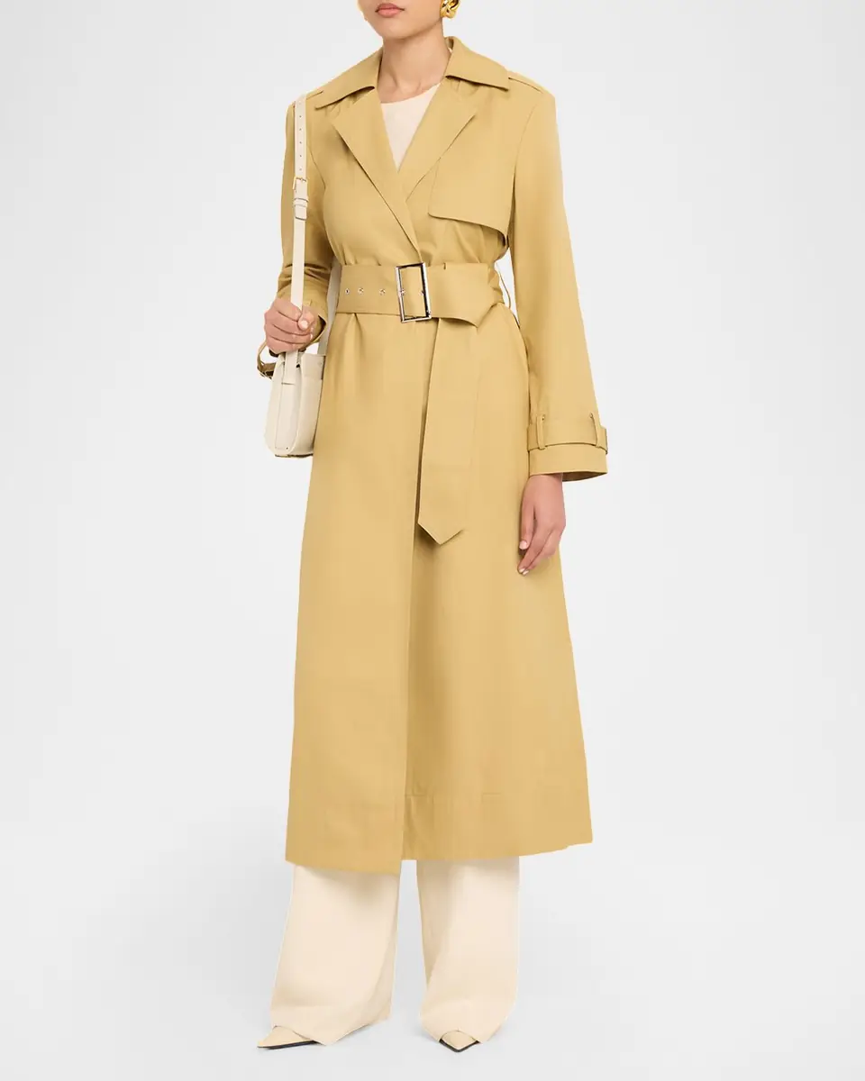 Toccin Declan Classic Belted Trench Coat | Thumbnail 4 Toccin Declan Classic Belted Trench Coat | Thumbnail 4