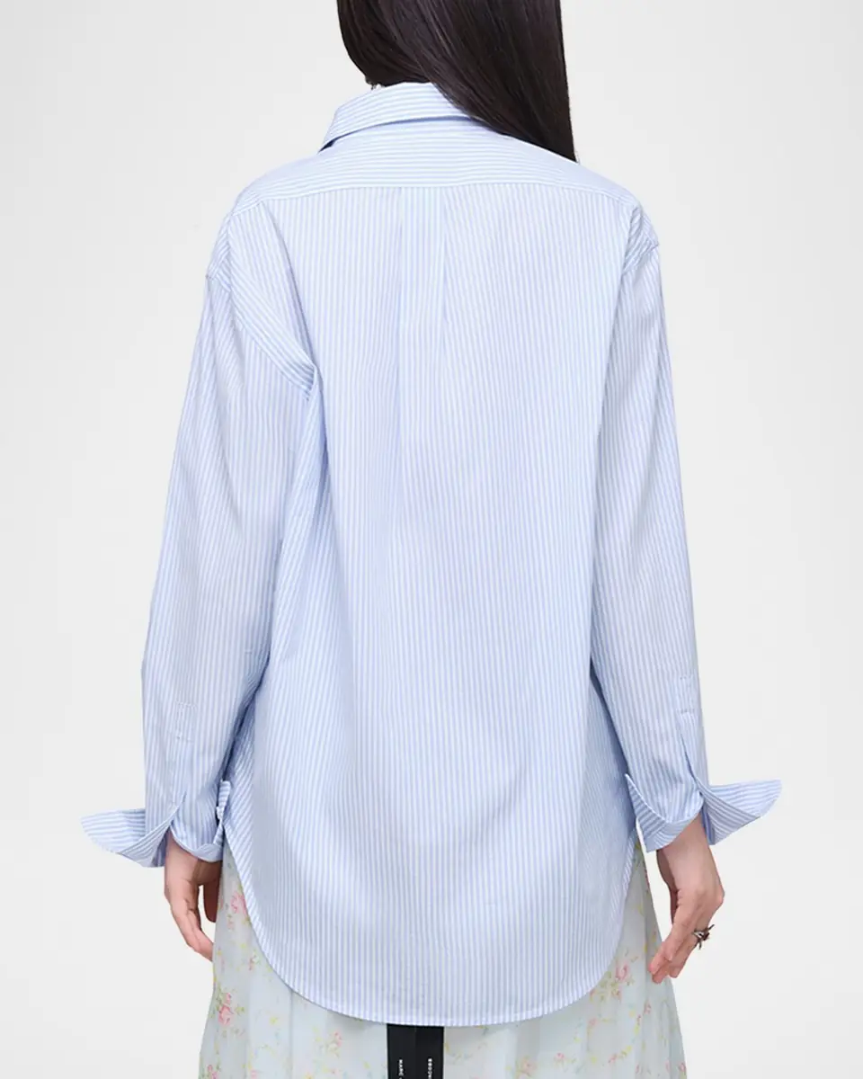 Marc Jacobs Pop J Marc Striped Poplin Shirt | Thumbnail 3