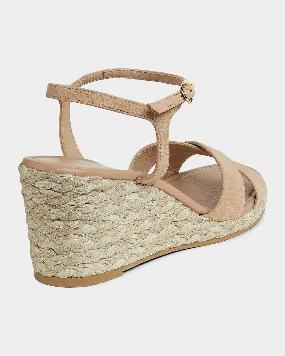 Stuart Weitzman 65mm Dayna Suede Espadrille Wedge Sandals | Thumbnail 2 Stuart Weitzman 65mm Dayna Suede Espadrille Wedge Sandals | Thumbnail 2