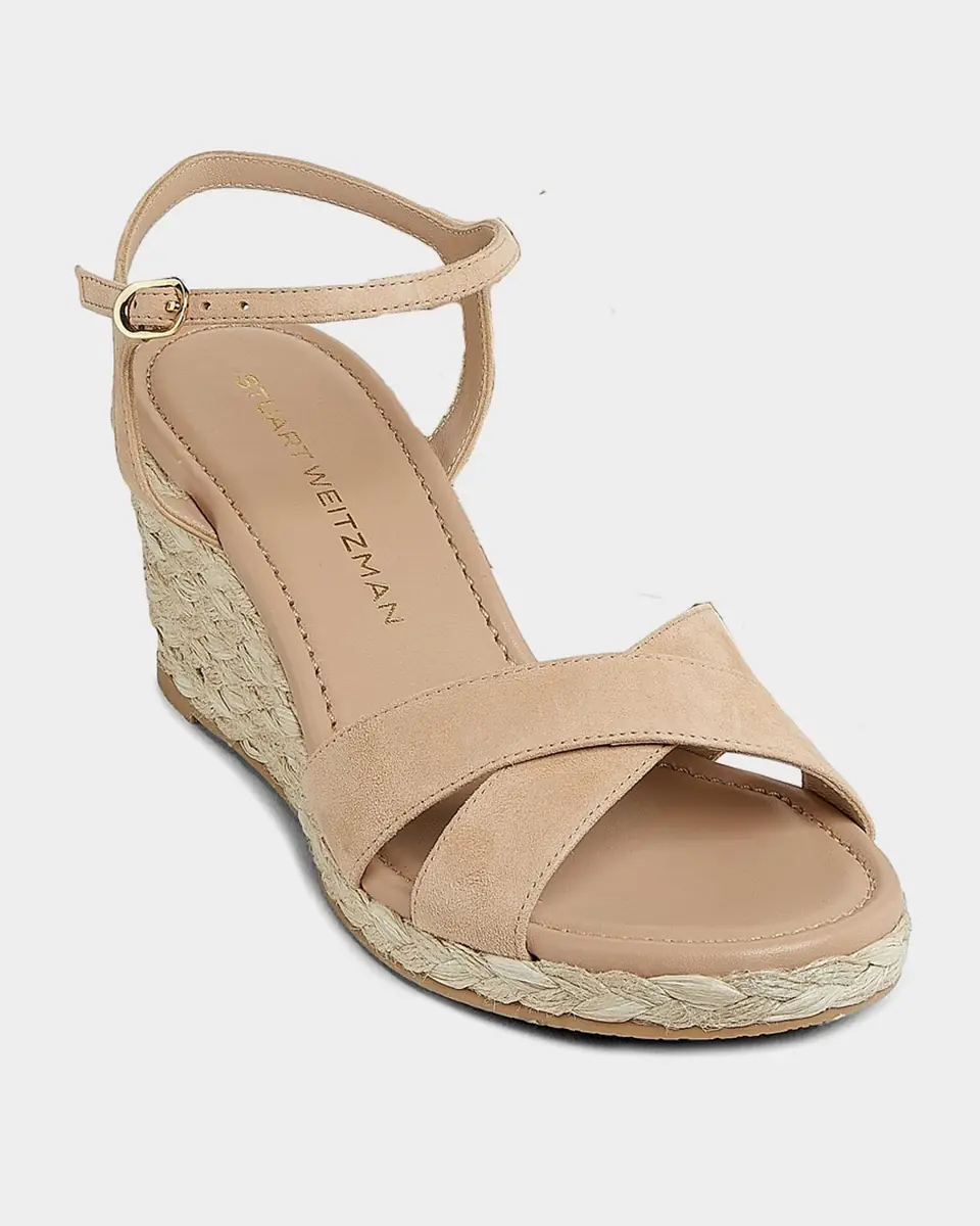 Stuart Weitzman 65mm Dayna Suede Espadrille Wedge Sandals | Thumbnail 6 Stuart Weitzman 65mm Dayna Suede Espadrille Wedge Sandals | Thumbnail 6