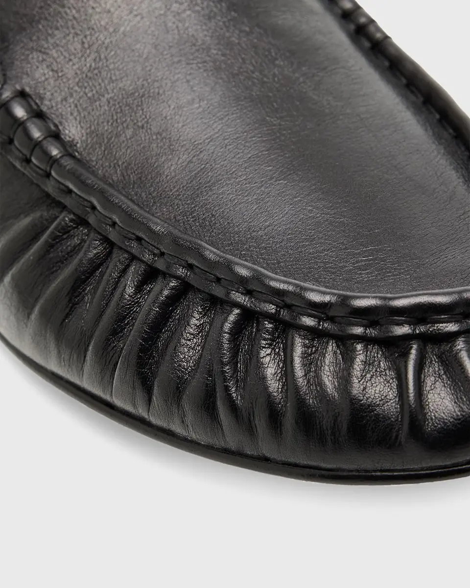 Vince Tevin Leather Loafer Mules | Thumbnail 5 Vince Tevin Leather Loafer Mules | Thumbnail 5