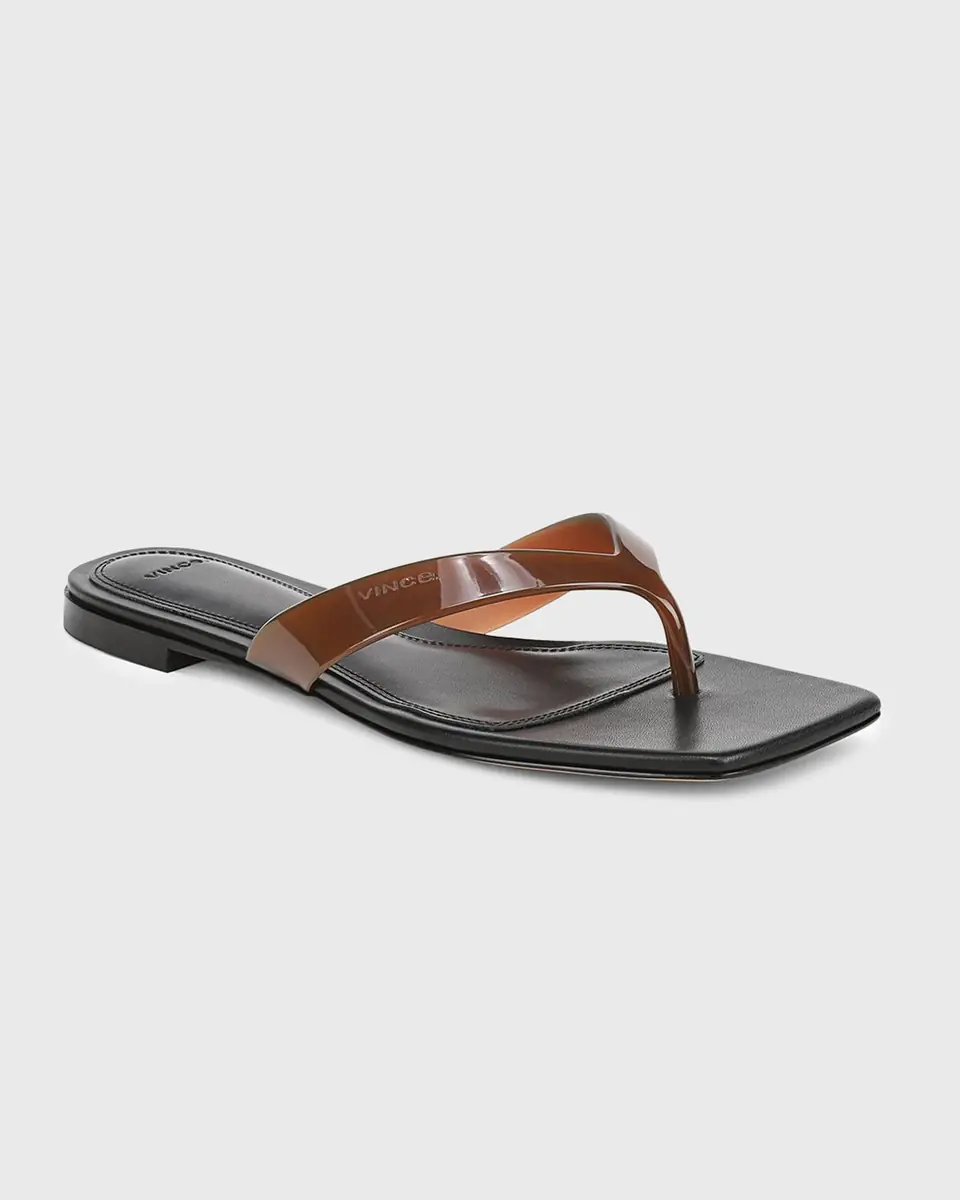 Vince San Juan Jelly Flat Thong Sandals | Thumbnail 2