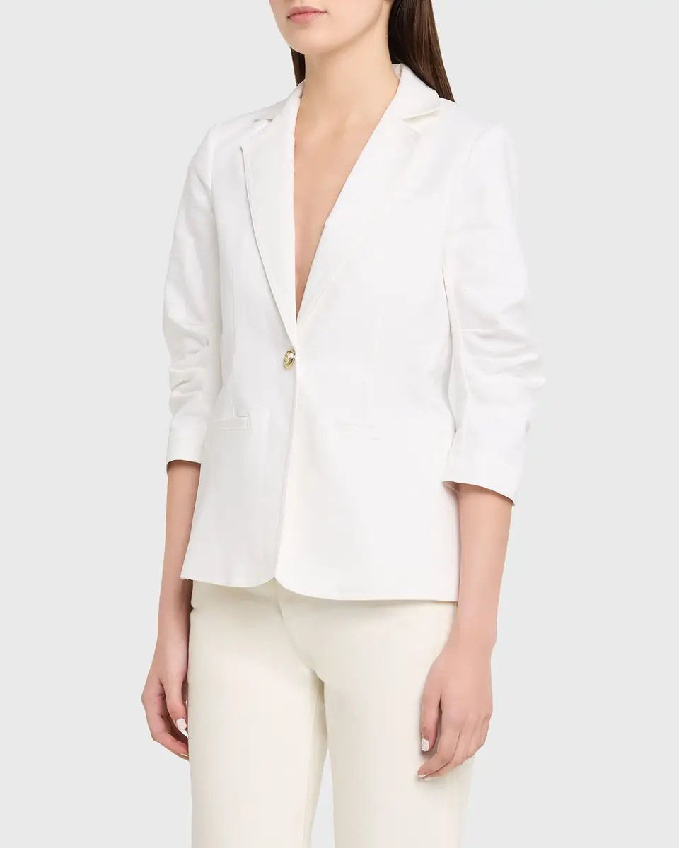 Cinq à Sept Khloe Denim Blazer | Thumbnail 4