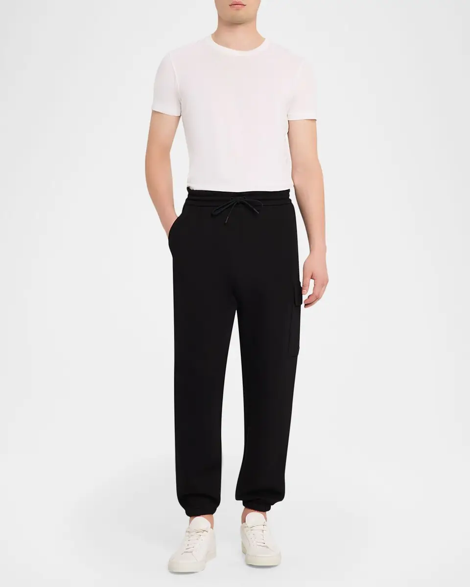 Mackage Men's Marvin Double-Face Jersey Sweatpants | Thumbnail 2