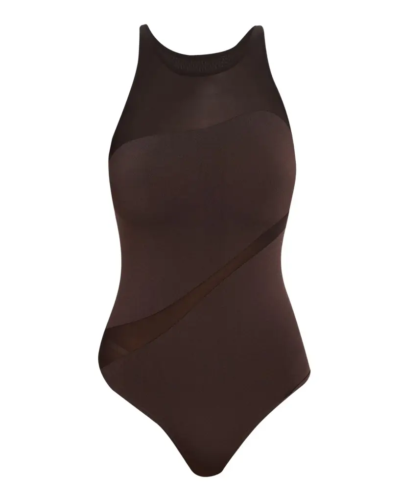 Wolford Shade Sleeveless String Bodysuit | Image 1 Wolford Shade Sleeveless String Bodysuit | Image 1