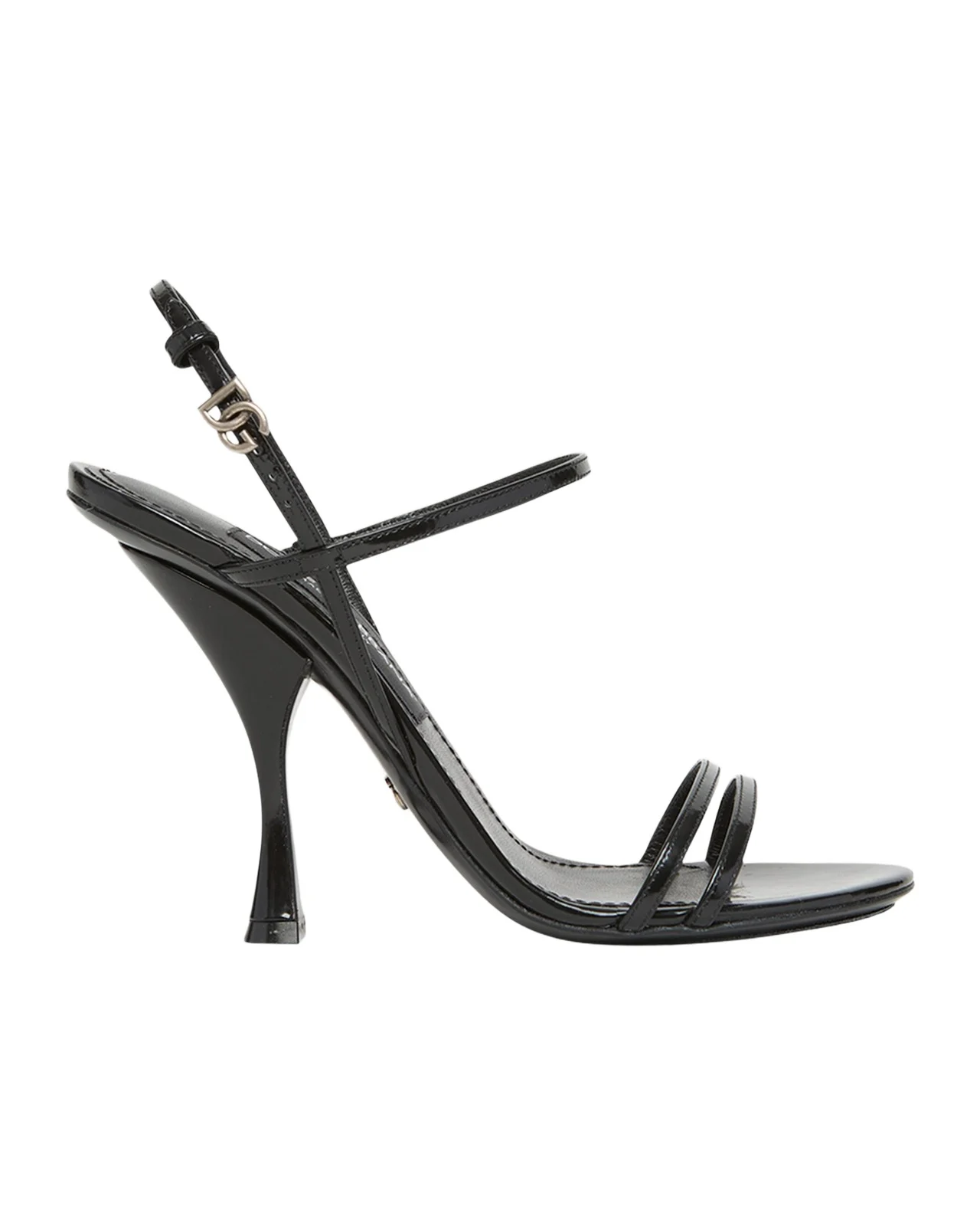 Patent Leather Double-Strap Sandals Patent Leather Double-Strap Sandals