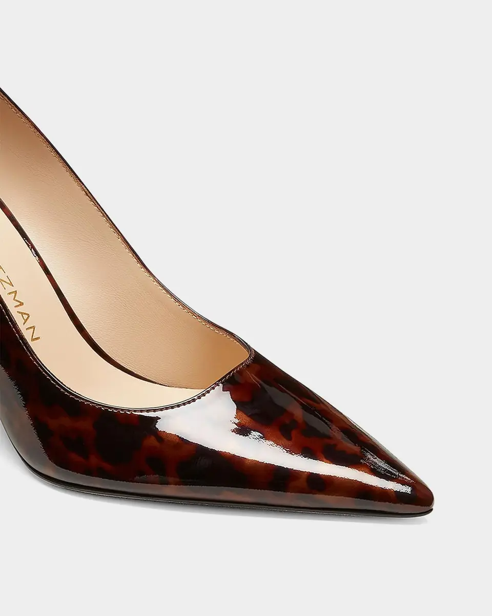Stuart Weitzman 85mm Stuart Power Leather Pumps | Thumbnail 3 Stuart Weitzman 85mm Stuart Power Leather Pumps | Thumbnail 3