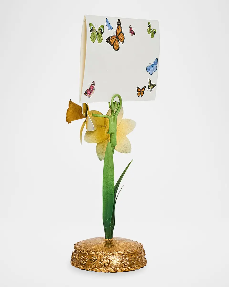 Juliska Meadow Walk Daffodil Place Card Holder | Thumbnail 3 Juliska Meadow Walk Daffodil Place Card Holder | Thumbnail 3