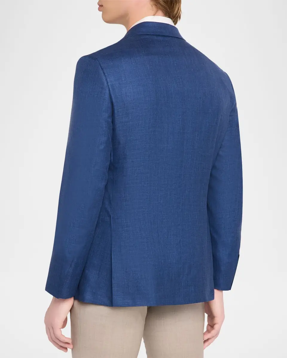 Brioni Men's Silk Plume Jacket | Thumbnail 3 Brioni Men's Silk Plume Jacket | Thumbnail 3